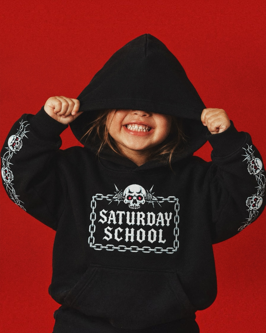 Saturday Skull Hoodie (KIDS)