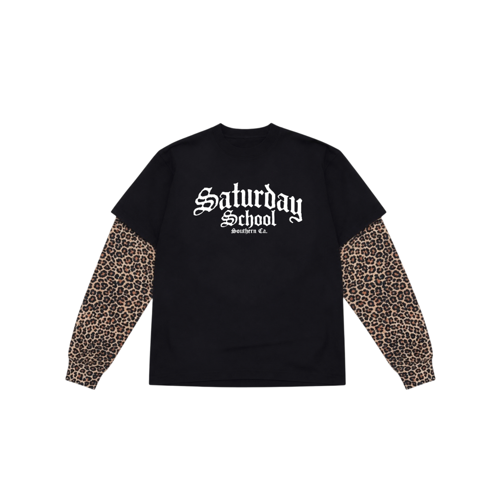 STAPLE LONG SLEEVE (KIDS) LEOPARD