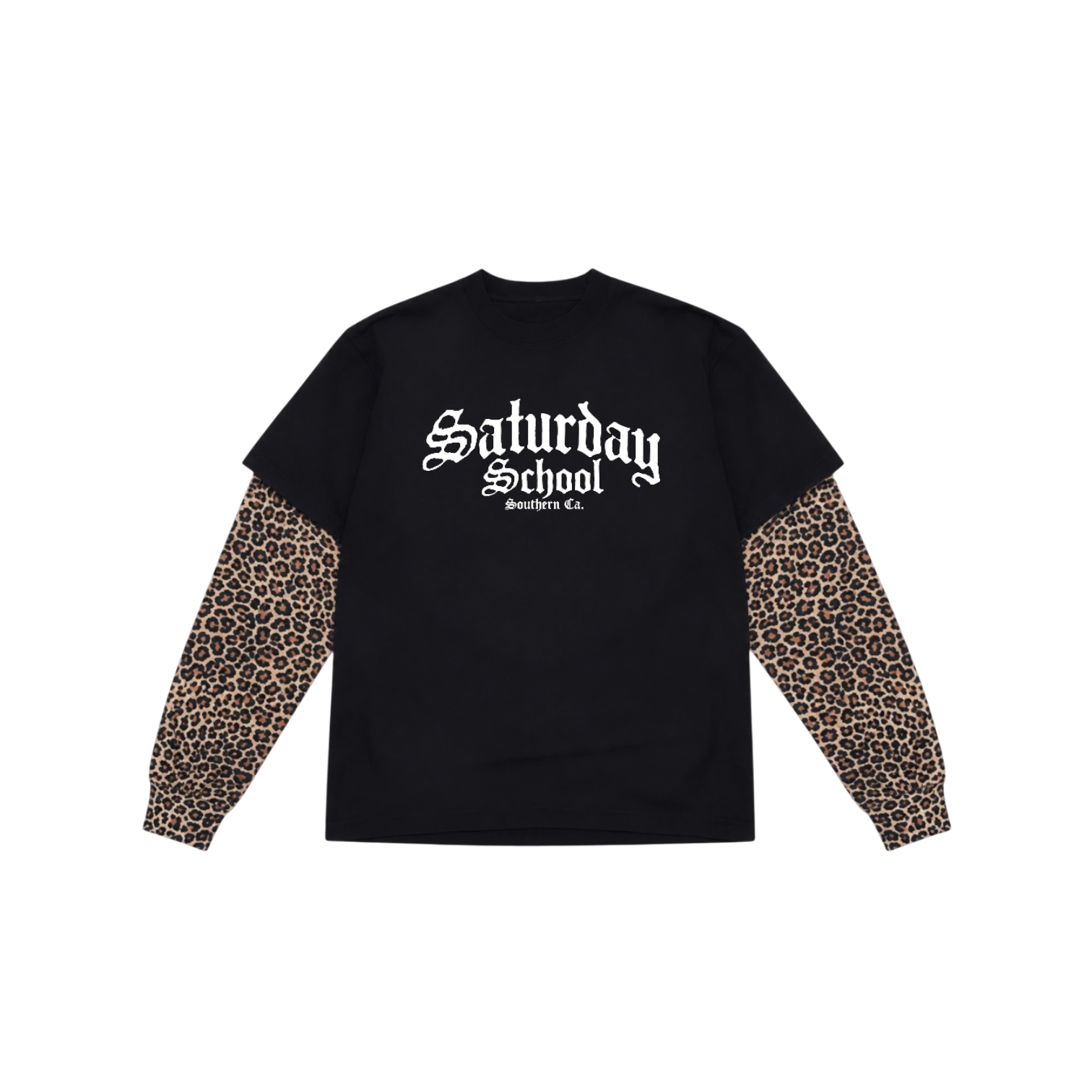 STAPLE LONG SLEEVE (KIDS) LEOPARD